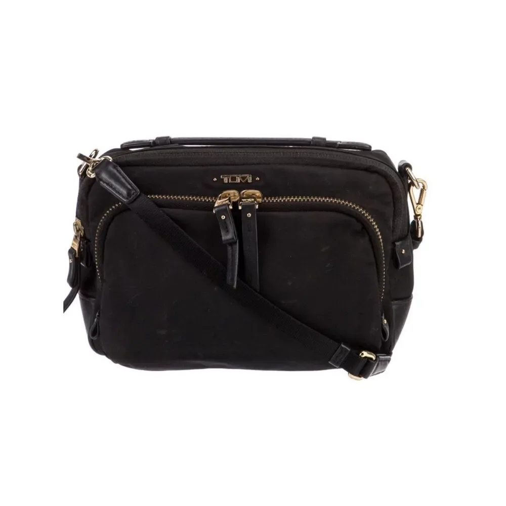 TUMI Voyageur Teghan Crossbody in Black|Gold